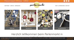 Desktop Screenshot of perlenmarkt-wuerzburg.de